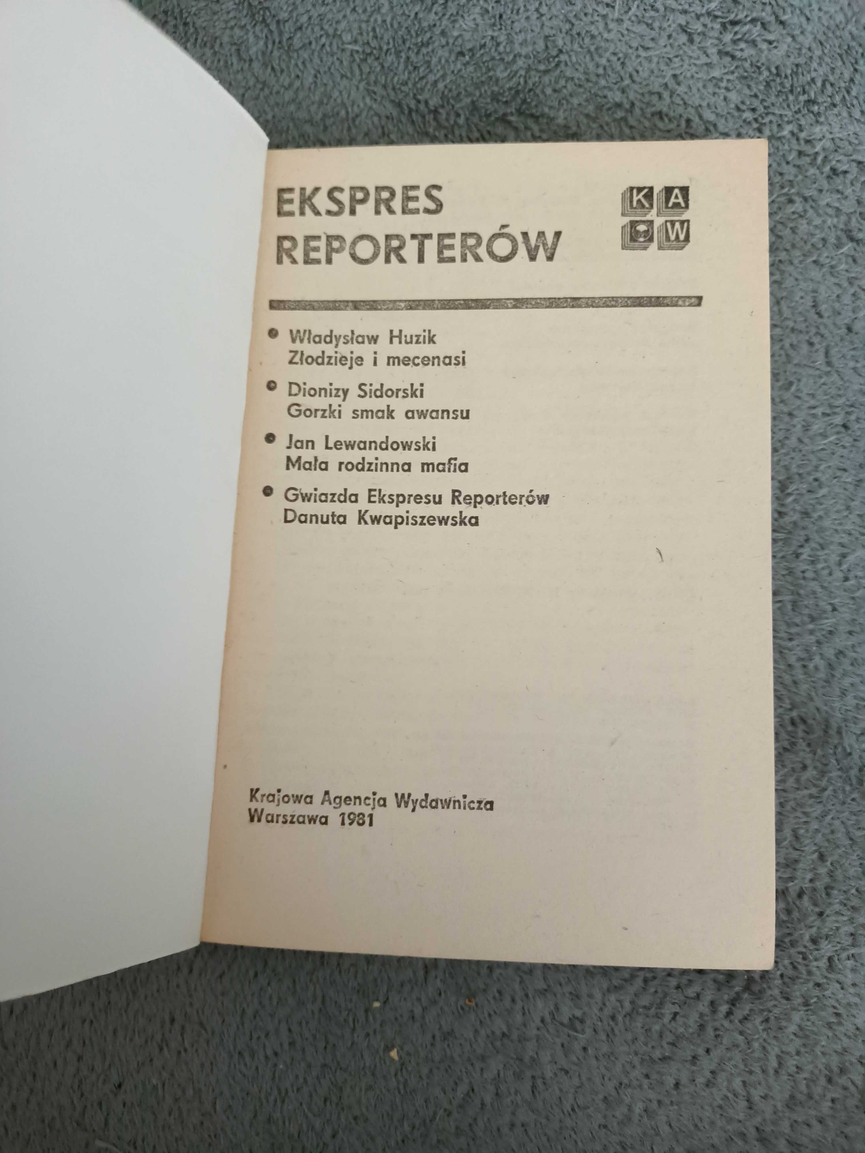 Ekspres reporterów - 5/81 - Wszystko do wzięcia, spadający dyrektor,