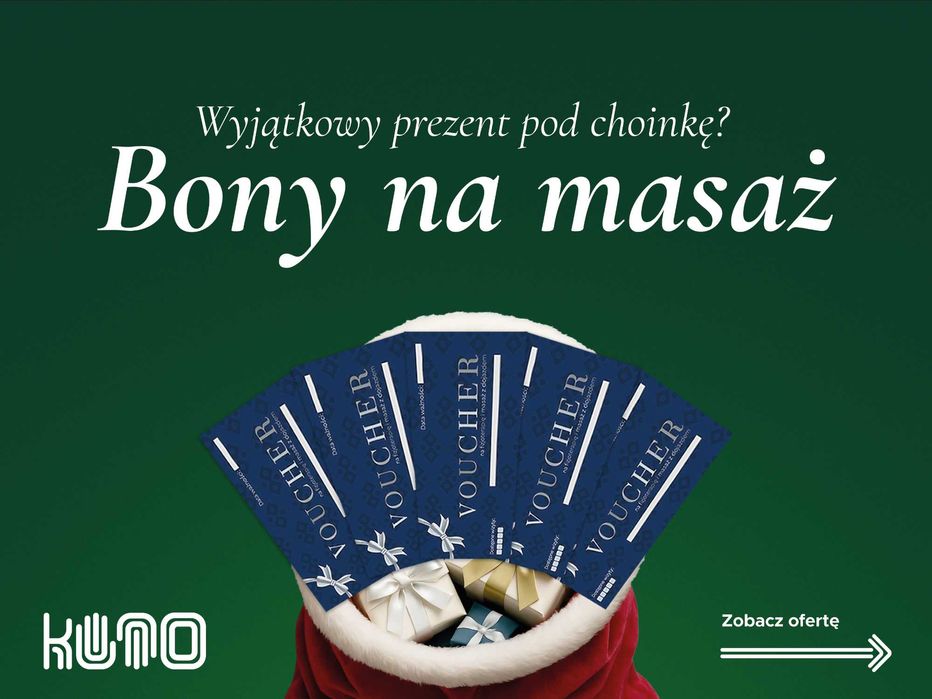 Bony prezentowe na Masaż | Fizjoterapię