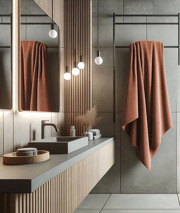 Ręcznik 50x100 Kąpielowy Szybkoschnący Jednolity Mikrofibra Mandy 06