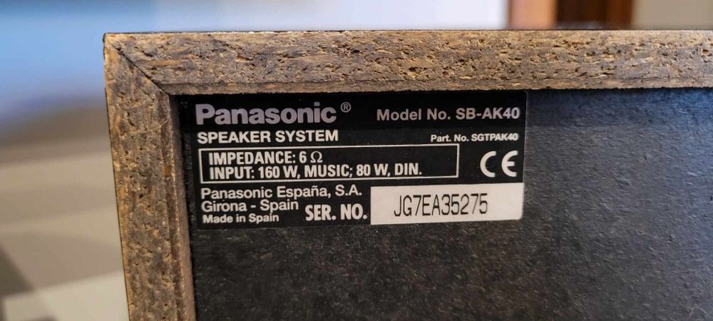 Wieża Panasonic SA-AK40
