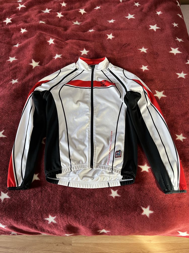 Bluza kolarska windstoper