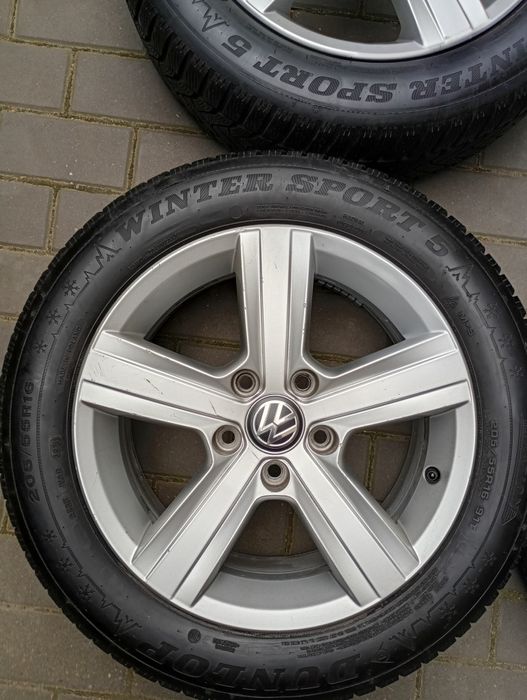 Alufelgi VW Golf 7 r16 5x112 zimowe