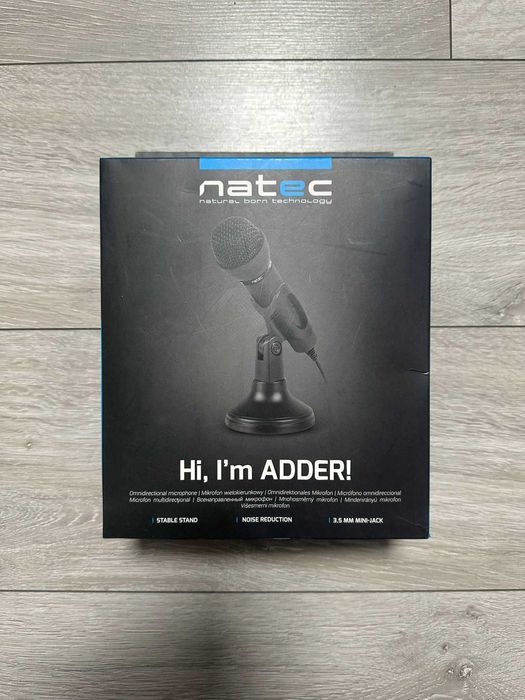 Mikrofon do komputera Natec adder