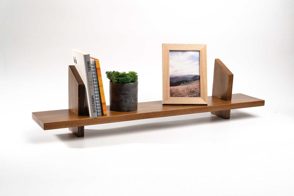 Полиця на стіну дерев'яна