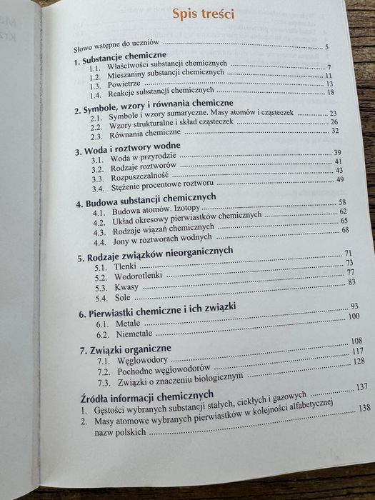 Zbiór zadań z chemii szkoła podstawowa Koszmider Pazdro 7-8 nowa