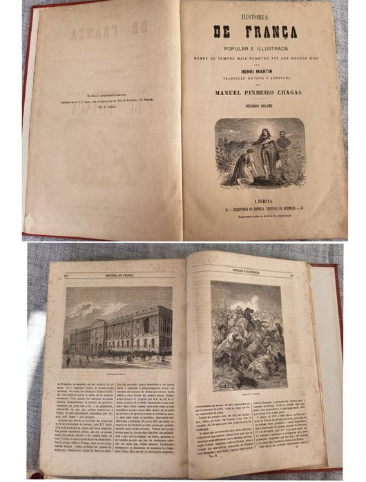 História de França - Henri Martin (7 volumes)