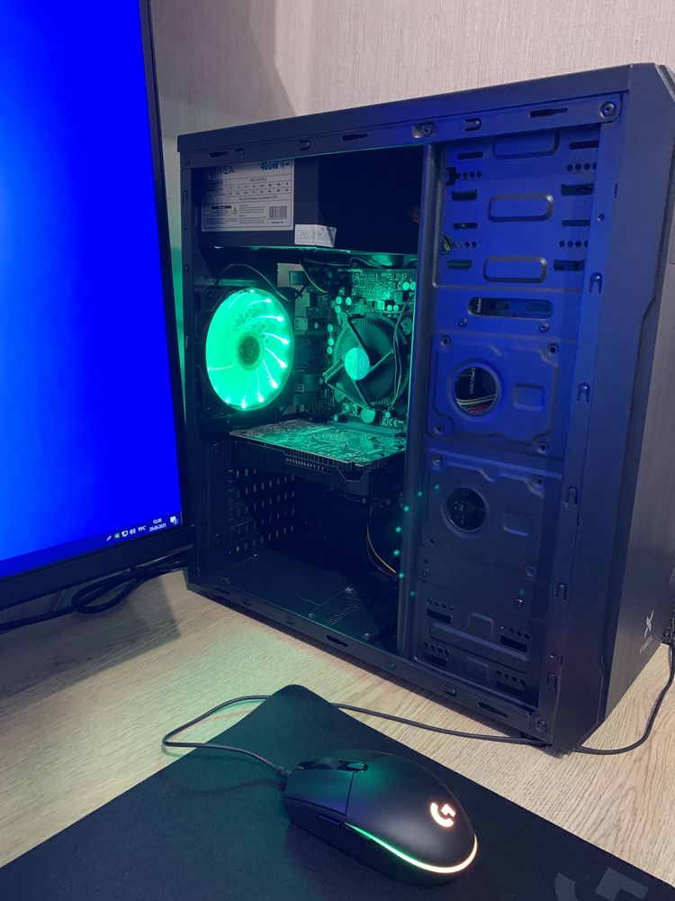 Комп'ютер gtx 1050 ti 4 gb  Intel Core i5-750, 2800 MHz 4 ядра
