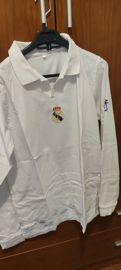 Camisola Real Madrid (coleção/assinaturas/emblemática)