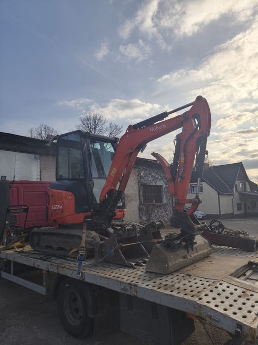 Minikoparka 2.7t Młot Wiertnica 30cm  Wywrotka 4T  Chwytak