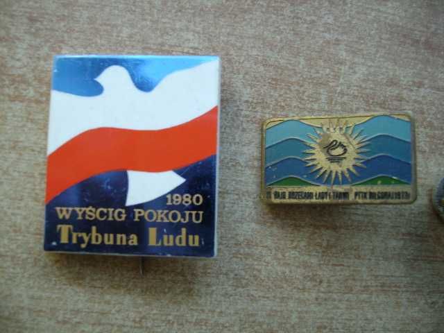 Starocie z PRL - Zestaw 8 odznak do wyboru numer 10