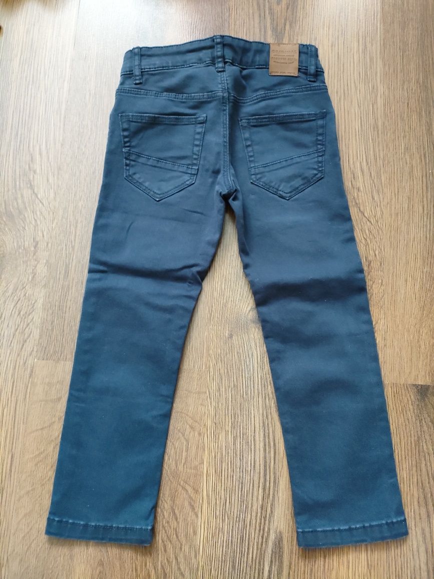 Granatowe jeansy H&M 98/110