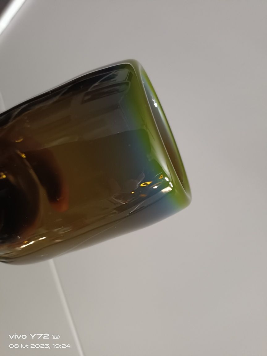 Pokal Horbowy zielony szklanka wazonik