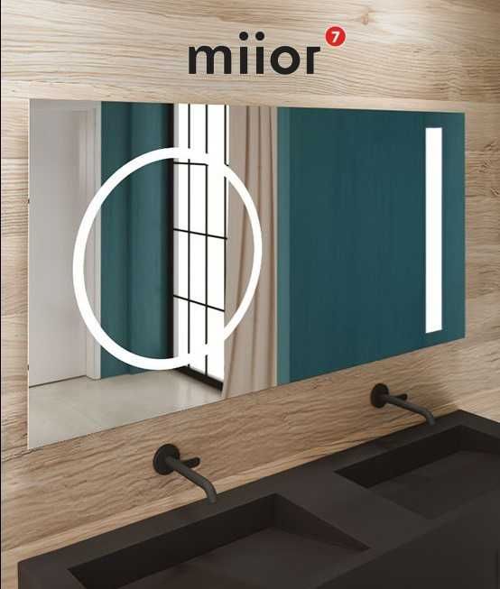 Lustro wysuwane Miior DOT Plus  140 x 70 z oświetleniem LED 14070E