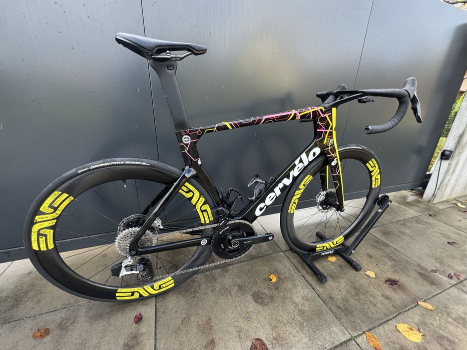 Cervelo S5 Sram Red e1 Jumbo Visma Grand Tour Enve ses