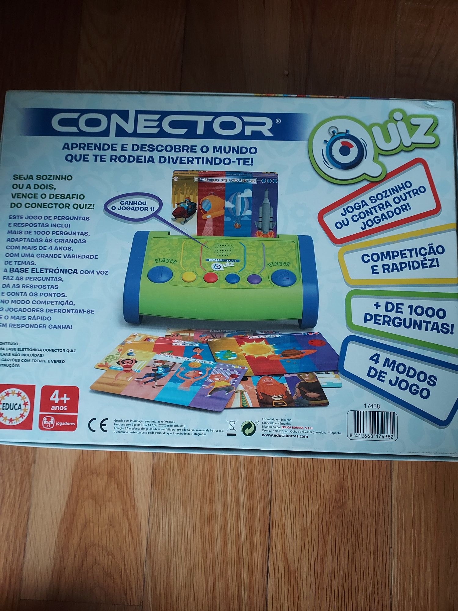 Conector Quiz + 4 anos