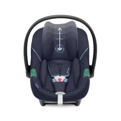Fotelik Cybex Aton S2 i-Size Ocean Blue 0-13 kg granatowy NOWY