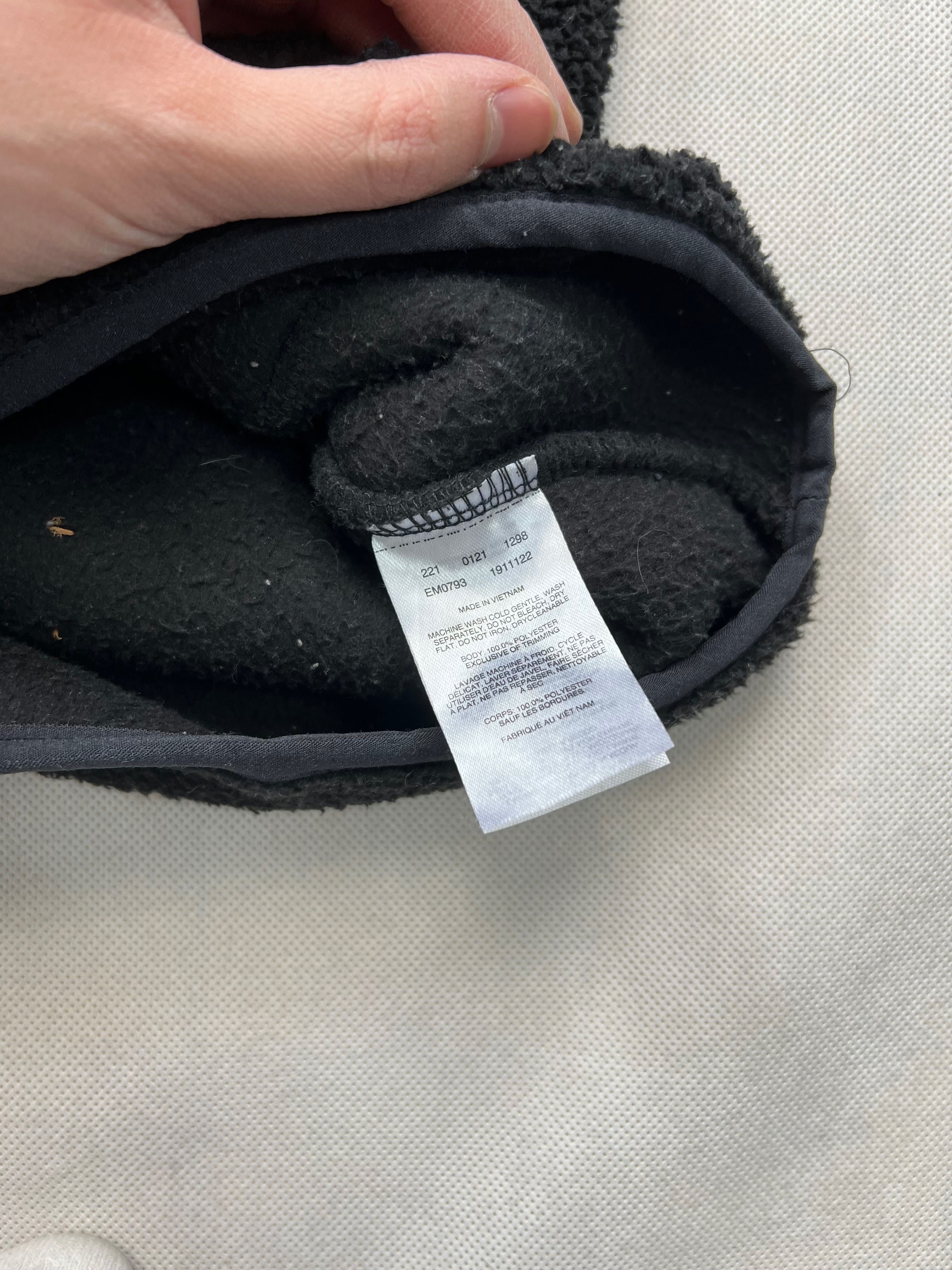 Polar Futrzana Kurtka Columbia Hoodie Black Half Zip