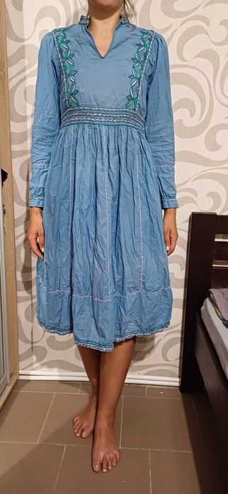 Вишиванка xs-s,розмір 42,машинна вишивка,натуральна тканина