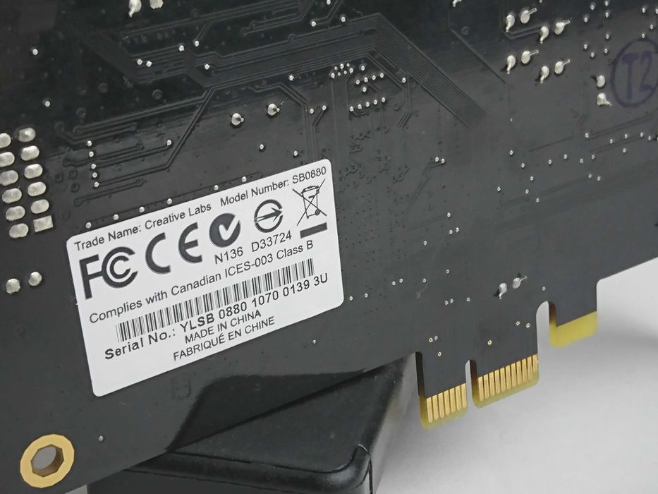 Creative Sound Blaster X-Fi Titanium, PCI-E x1,ASIO 2.0, 24/192,SB0880