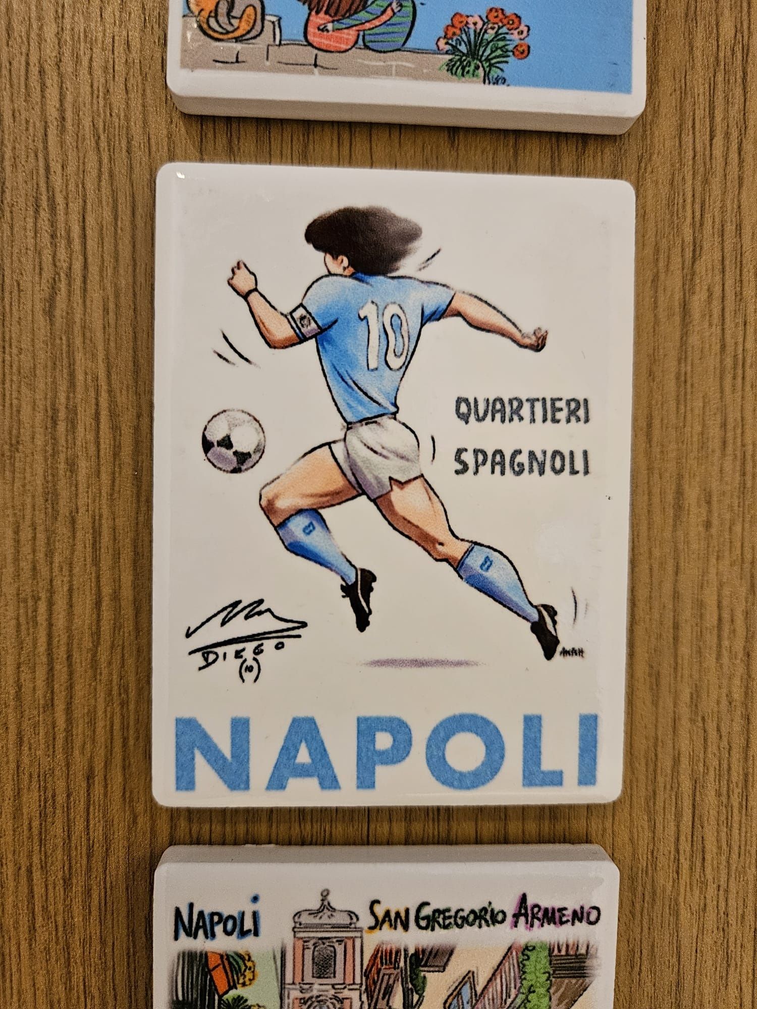 Magnesy na lodówkę Neapol - Napoli Maradona