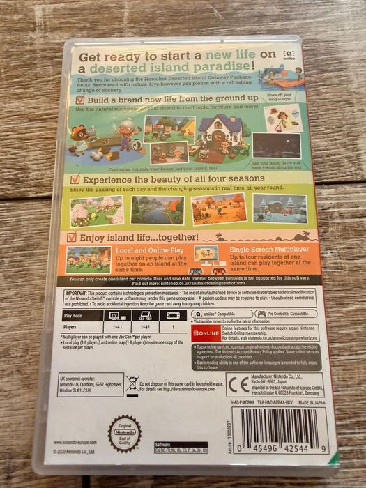Animal Crossing Switch .