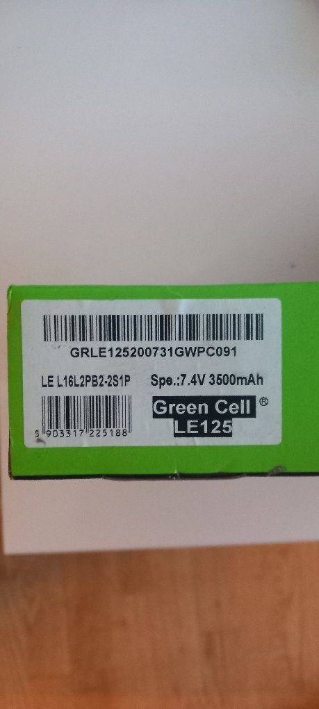 Bateria green cell  LE125