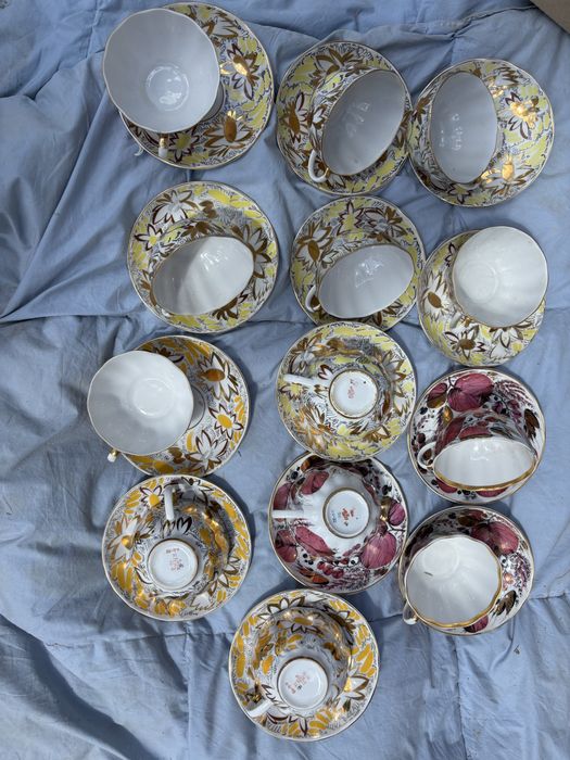 Чайні пари лфз зрлоті ромашки сервіз посуд срср чашка