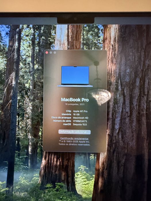 MacBook Pro 16” M1 Pro 2021