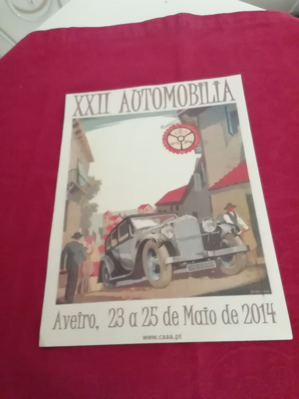 Cartaz da XXII Automobilia Aveiro 2014