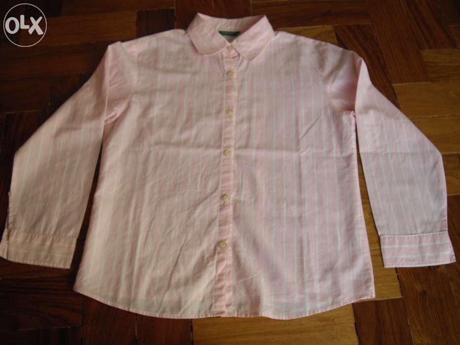 Camisa de menina da Benetton - 8 anos