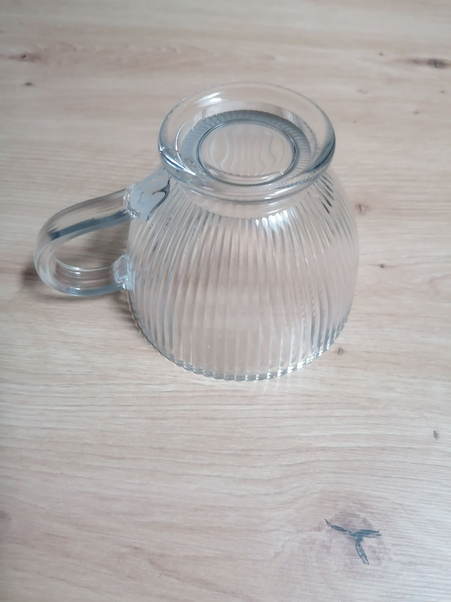 Szklanka ryflowane do kawy  latte, drinków, herbaty