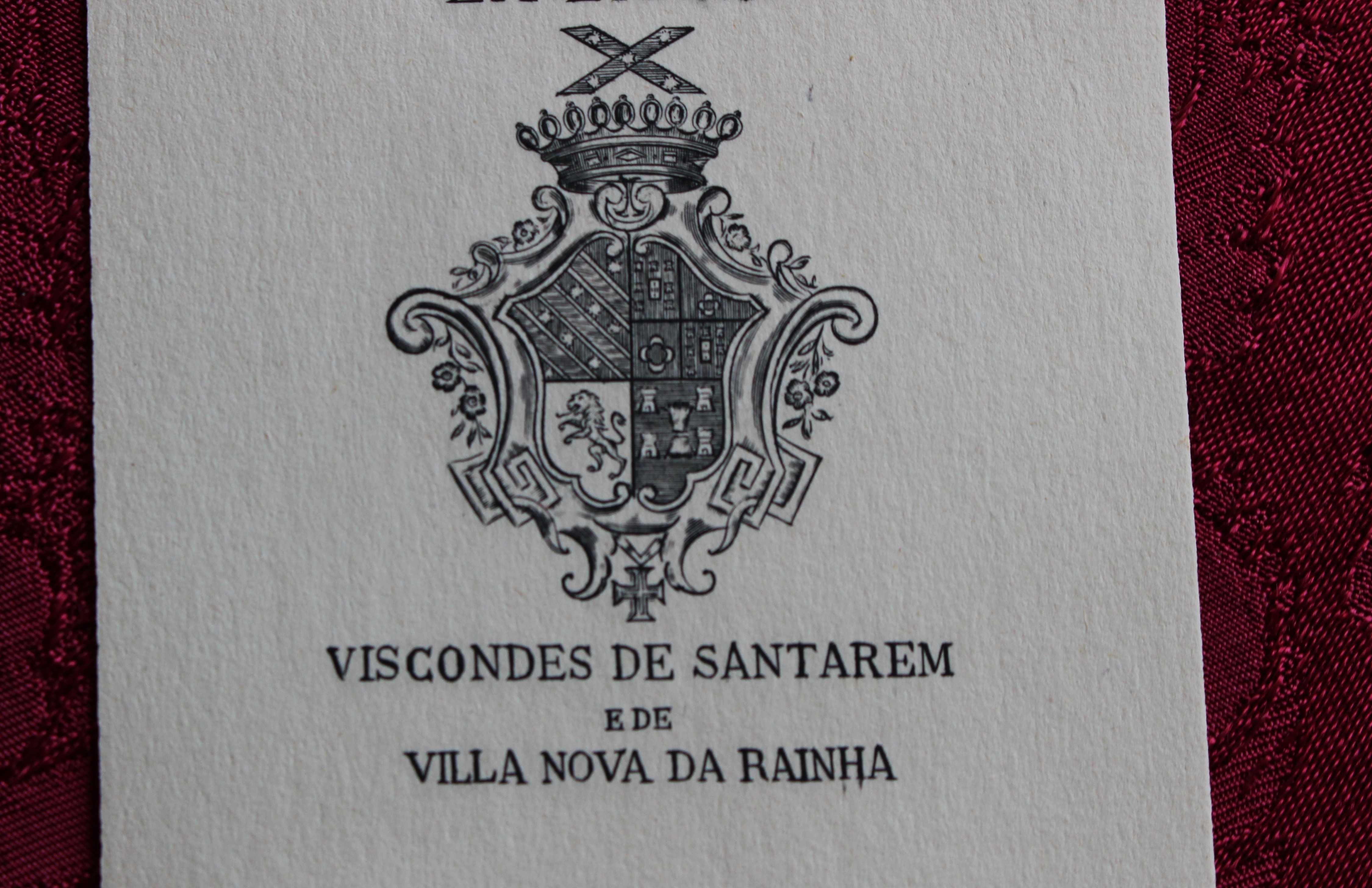 Viscondes de Santarém e de Vila Nova da Rainha, Ex-Libris