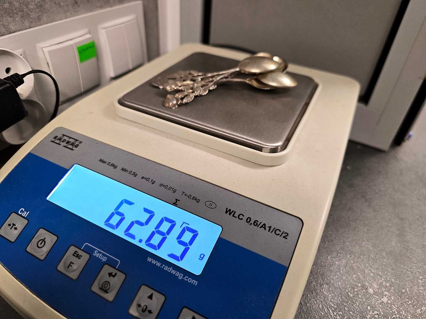 Komplet srebrnych łyżeczek łyżeczka srebrna srebro 800 |PLUS Lombard