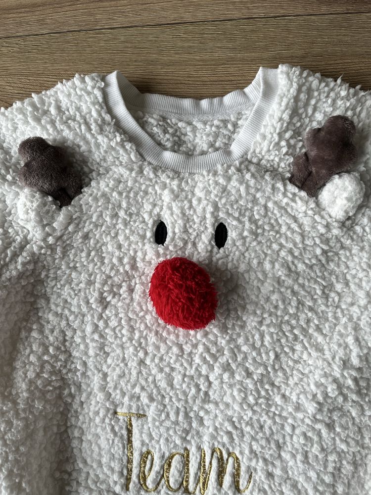 Bluza/ piżama świąteczna Rudolf 158