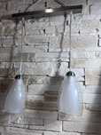 Lampa wisząca, żyrandol szklany