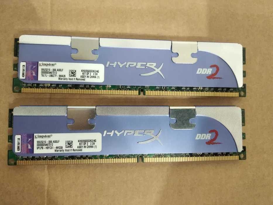Оперативна пам'ять Kingston DDR2-1066 4096MB PC2-8500