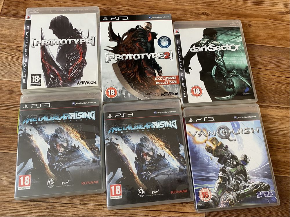 Sony PS3: Dark Souls, Dante’s Inferno, Castlevania, Bayonetta, Conan.