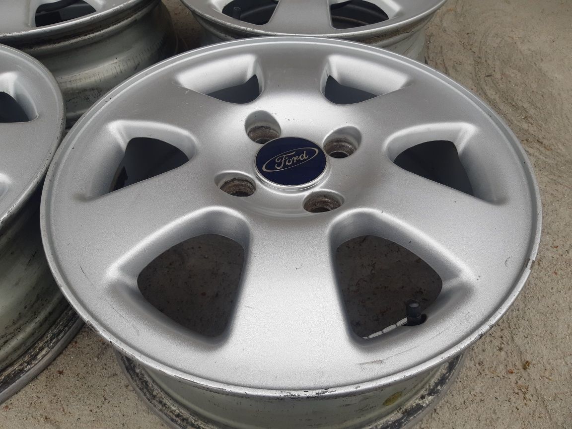 4 orginalne alufelgi ford 4x108 15"