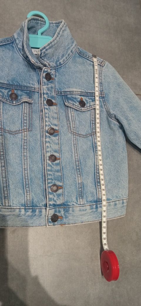 Kurtka jeansowa dziecięca Zara baby r.98