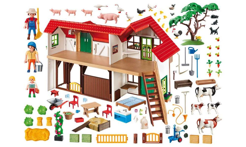 Playmobil Klocki Country 6120 Duże Gospodarstwo Rolne