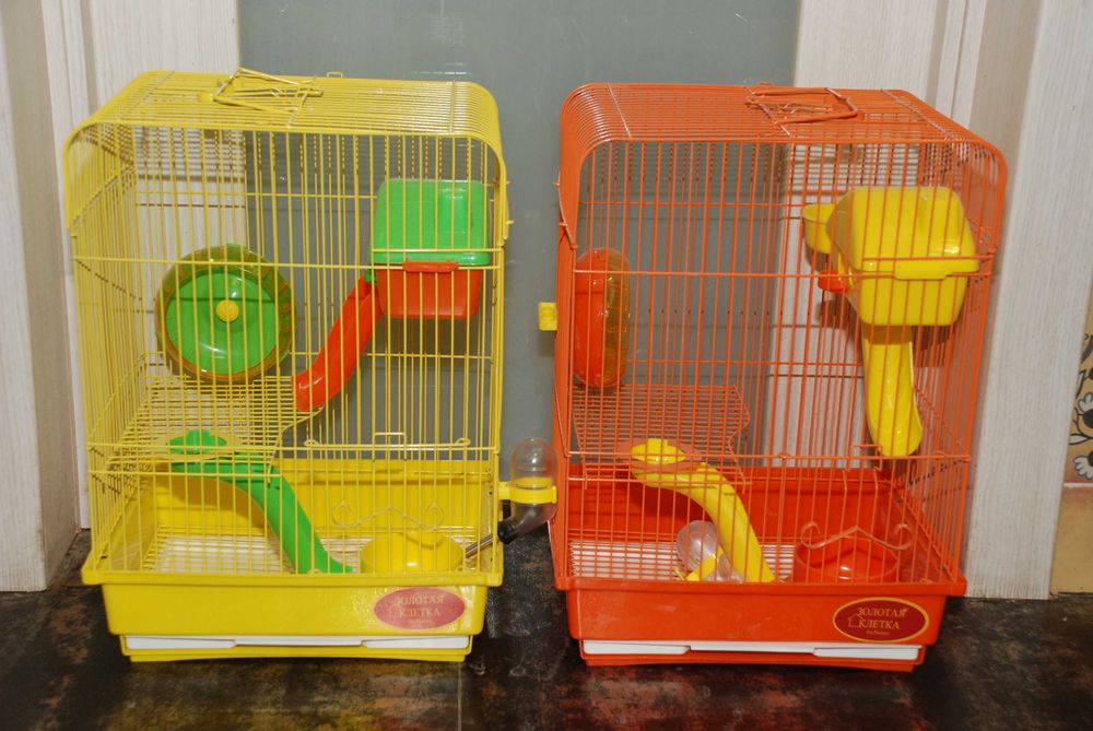 Клітка для хомяка чи щурика з аксесуарами