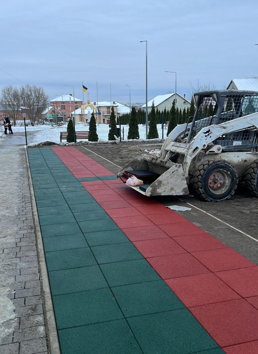 Гумова плитка. Резинова плитка