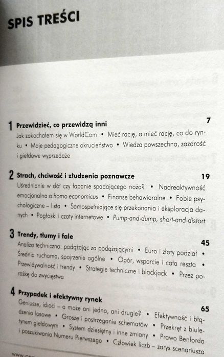Matematyk gra na giełdzie, John Allen Paulos, UNIKAT!