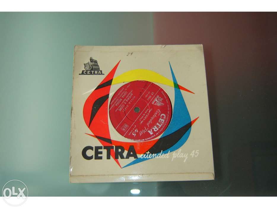 Disco Vinil - cetra