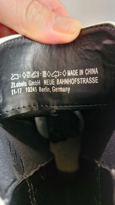 Kozaki, botki lakierowane Even&odd rozmiar 40