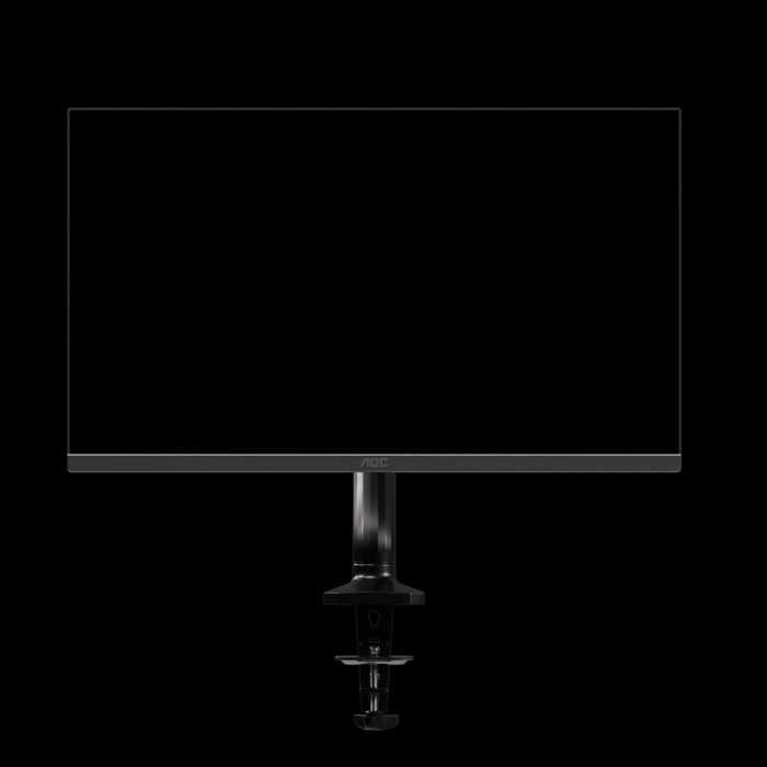 AOC AS110D0 Monitor Arm, Supports Monitors up to 27", Black, NEW64170828749059121