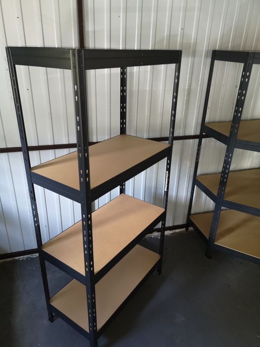 Regał do Garażu, Warsztatu, Zatrzaskowy na Nity 180x90x45 cm 4P/360 kg
