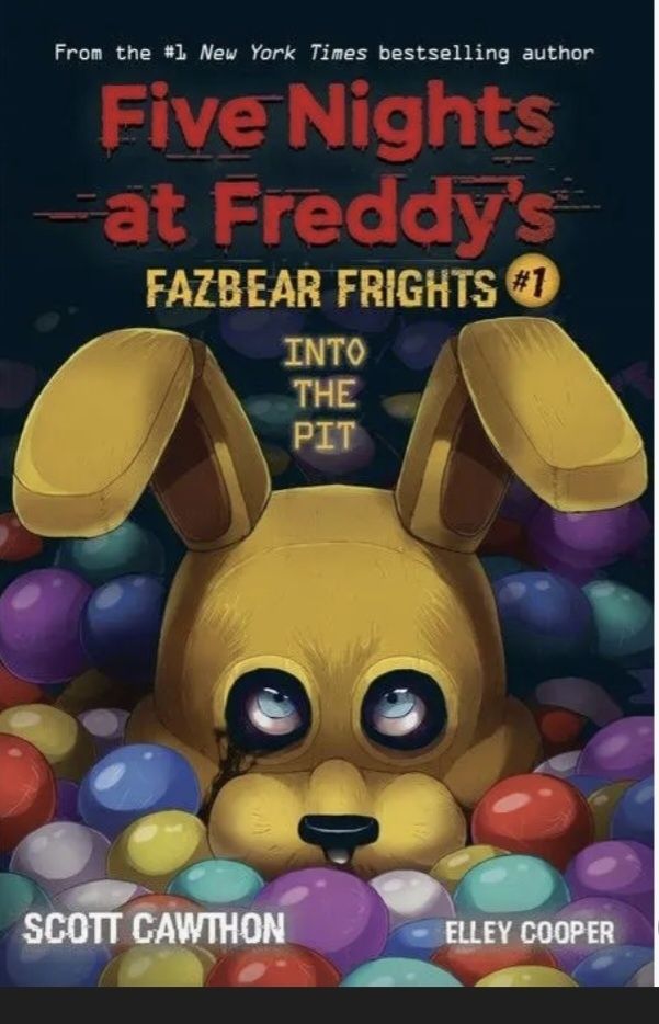 Książka five nights at freddys