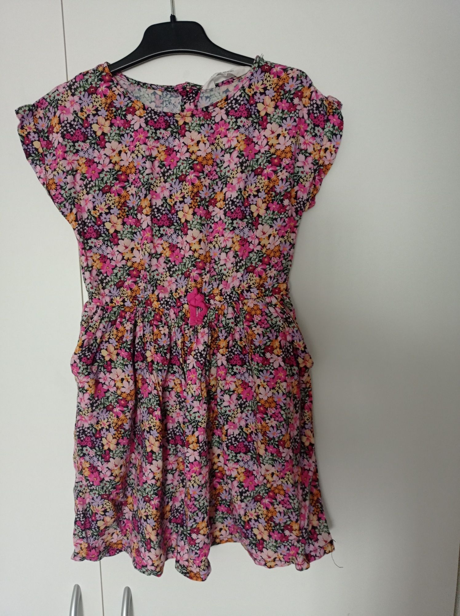 Sukienka H&M,  116 kwiatki