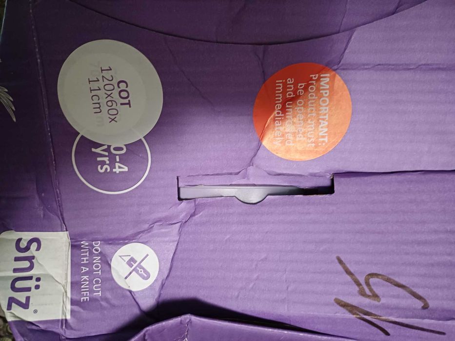 Wodoodporny Materac Snuz Surface Duo 60x120